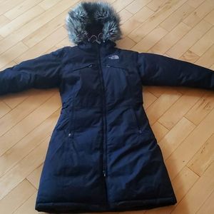 The North Face Black Puffer Jacket, Insulated